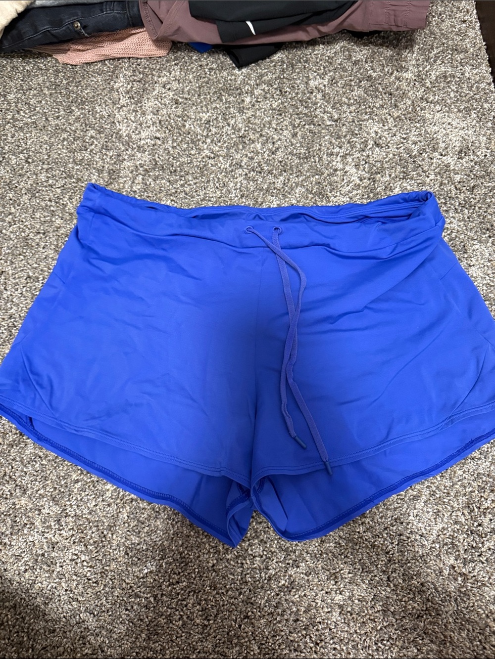 Athleta Cobalt Blue Swim Shorts